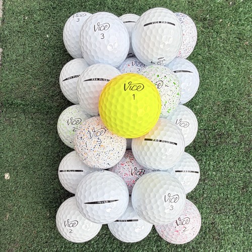 Vice used golf balls count - 24,