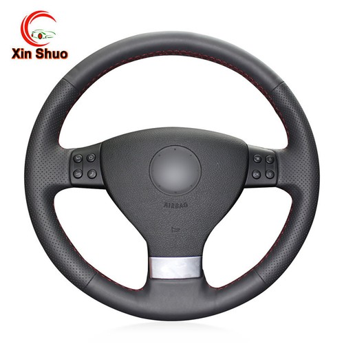 Black artificial leather car - artificial,
