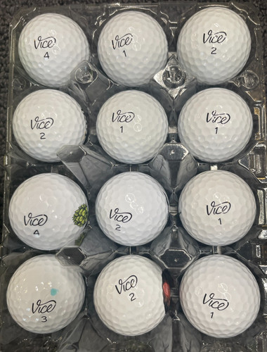 Vice golf balls - balls, assorted